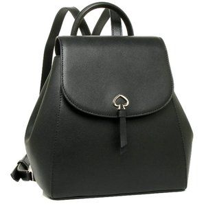 Kate Spade Adel Medium Flap Leather Backpack